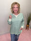Go For Green Striped Top 110 Tops - Ella Chic BoutiqueSunday Edition