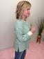 Go For Green Striped Top 110 Tops - Ella Chic BoutiqueSunday Edition