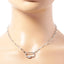 Gold Dipped Carabiner Paperclip Chain Necklace in Silver - Ella Chic BoutiqueSensibling Corp.
