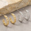 Gold Dipped Dainty Chain Hoop Earrings 210 jewelry - Ella Chic BoutiqueAnarchy Street