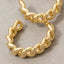Gold Dipped Dainty Chain Hoop Earrings 210 jewelry - Ella Chic BoutiqueAnarchy Street