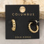 Gold Dipped Dainty Chain Hoop Earrings 210 jewelry - Ella Chic BoutiqueAnarchy Street