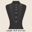 Gold Dipped Dainty Cross Pendant Necklace 210 jewelry - Ella Chic BoutiqueAnarchy Street