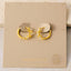 Gold Dipped Mini Pearl Studs Twisted Hoop Earrings 210 jewelry - Ella Chic BoutiqueAnarchy Street