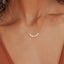 Gold Pearl Necklace in 18K Gold 210 jewelry- Ella Chic BoutiqueJOSSLYN by wall to wall