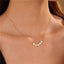 Gold Pearl Necklace in 18K Gold