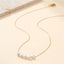 Gold Pearl Necklace in 18K Gold