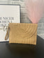 Golden Hour Straw Crossbody Clutch