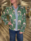 Green With Envy Floral Blouse 110 Tops- Ella Chic BoutiqueJodifl