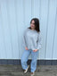 Heather Gray Button Front Cardigan