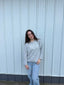 Heather Gray Button Front Cardigan 110 Tops- Ella Chic BoutiqueLE LIS
