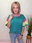 Here for the Summer Mineral Washed T-shirt Top 110 Tops - Ella Chic BoutiqueAnniewear