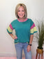 Here for the Summer Mineral Washed T-shirt Top 110 Tops - Ella Chic BoutiqueAnniewear