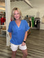 High Rise Distressed Denim Shorts in Soy Latte 180 Shorts & Skirts- Ella Chic BoutiqueLa Miel