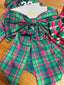 Holiday Plaid Hair Bows