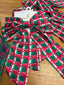 Holiday Plaid Hair Bows
