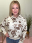 Ida Raglan Floral Sweatshirt 110 Tops - Ella Chic Boutique