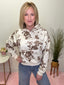 Ida Raglan Floral Sweatshirt
