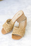 Idella Cognac Raffia Limited Edition Sandals