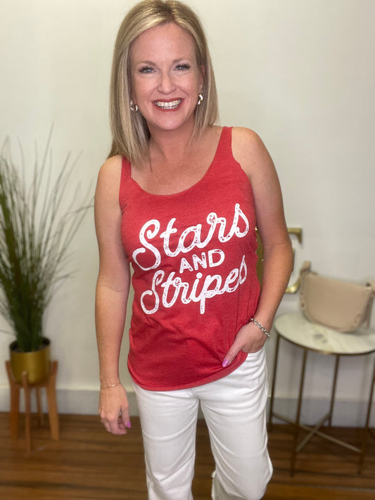 Stars And Stripes Tank Top