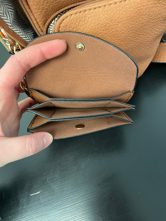 The Best Compact Purse in Tan - Ella Chic Boutique