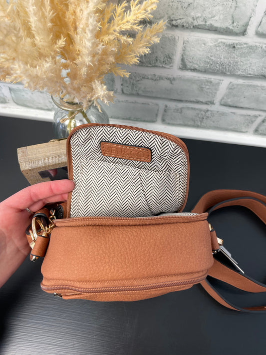 The Best Compact Purse in Tan - Ella Chic Boutique