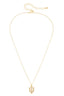 Indiana Hoosiers 24K Gold Plated Pendant Necklace