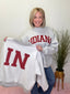 Indiana IN Reversible Mock Neck Sweatshirt 110 Tops - Ella Chic BoutiqueBucketlist