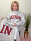 Indiana IN Reversible Mock Neck Sweatshirt 110 Tops - Ella Chic BoutiqueBucketlist