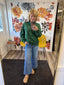 Ingenuity High Rise Two Button Trouser Hem Wide Jeand 160 jeans- Ella Chic BoutiqueLovervet by VERVET