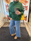 Ingenuity High Rise Two Button Trouser Hem Wide Jeand 160 jeans- Ella Chic BoutiqueLovervet by VERVET