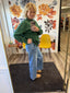 Ingenuity High Rise Two Button Trouser Hem Wide Jeand 160 jeans- Ella Chic BoutiqueLovervet by VERVET