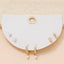 Intricate Pearl Stud And Hoop Earrings Set