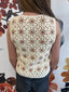 It’s A Feature Tween Girls Crochet Knit Top 240 Kids Clothing- Ella Chic Boutiqueheart and arrow