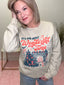 It’s The Most Wonderful Time Christmas Sweatshirt vintage pullover holiday Ella Chic Boutique