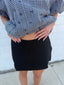Ivy Black Skirt