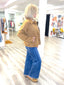 In My Element Suede Jacket in Tan
