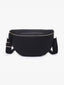 Janae Whipstitch Crossbody/Sling Bag w/ Detailed Strap: Black