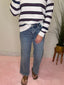Judy Blue Petite Midrise Tummy Control Vintage Wash Straight Leg Jean 160 jeans- Ella Chic BoutiqueJudy Blue