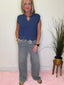 Judy Blue Wilhelmina Baggy Aged Knit Indigo Jeans 160 jeans- Ella Chic BoutiqueJudy Blue