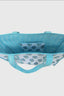 Juniper Blue and White Floral Tote Bag