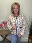 Just a Dream Floral Quilted Jacket - Ella Chic Boutique