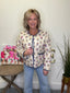 Just a Dream Floral Quilted Jacket - Ella Chic Boutique