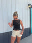 Kate Lace Detail Sleeveless Top 110 Tops- Ella Chic BoutiqueLe Lis