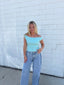 Knit Off The Shoulder Top - Ella Chic BoutiqueElla Chic Boutique