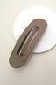 Large Oval Lay Flat Hair Claw Clip (2 Colors)