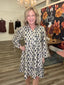 Leading the Way Abstract Print Dress 150 Dresses & Jumpsuits- Ella Chic BoutiqueJodifl