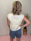 Lemon Drop Striped Tiered Top 110 Tops - Ella Chic BoutiquePapermoon