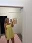 Lemon Yellow Polka Dot Dress with Pockets 150 Dresses & Jumpsuits - Ella Chic BoutiqueWishlist