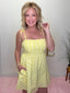 Lemon Yellow Polka Dot Dress with Pockets 150 Dresses & Jumpsuits - Ella Chic BoutiqueWishlist